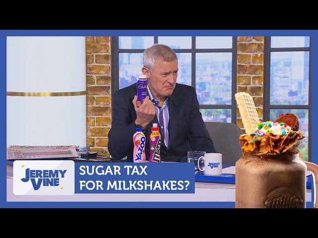 Sugar tax for milkshakes? Feat. Angela Epstein & Nina Myksow | Jeremy Vine