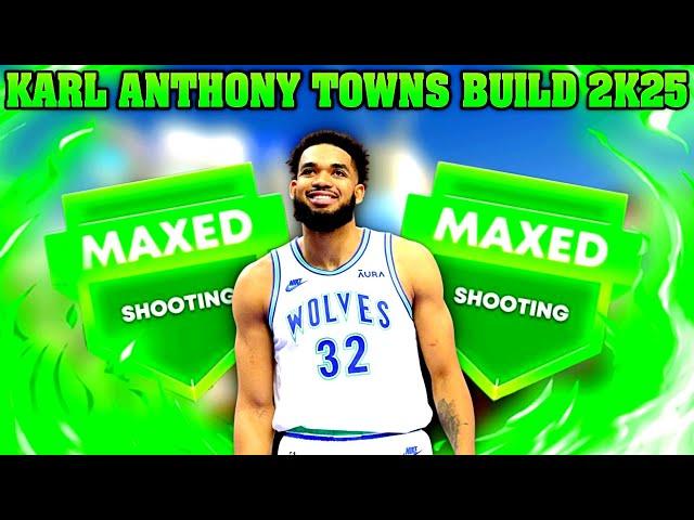 Karl Anthony Towns Build 2k25!!! Best KAT Build for NBA 2k25 Next Gen!!!