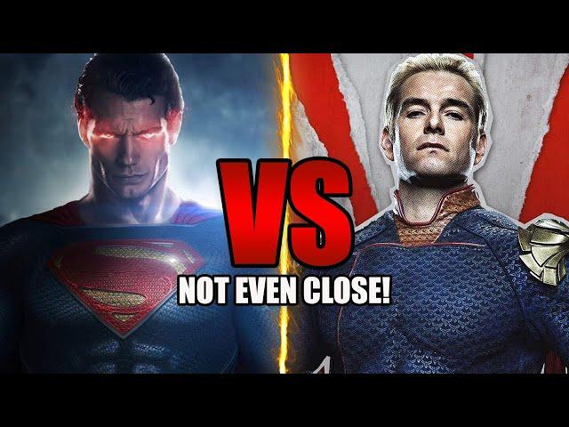 Why Superman VS Homelander Has NEVER Been Close!