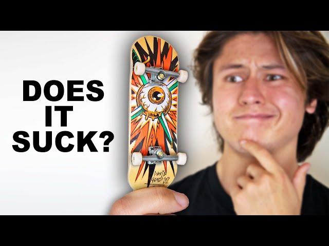 TECH DECK MADE A PRO FINGERBOARD?