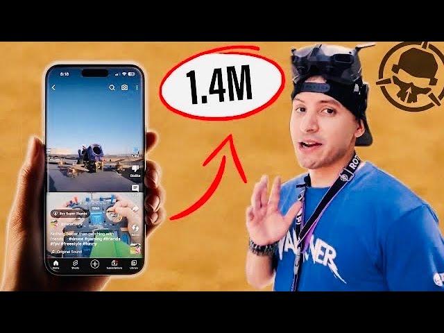 How he got 50 MILLION views with his Fpv drone! (ft. Peter FPV)