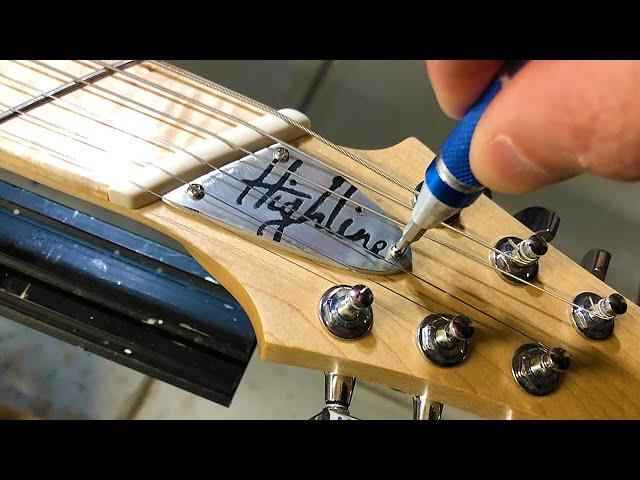 Making A Six String Multi Scale Guitar: Fabricating A Truss Rod Cover