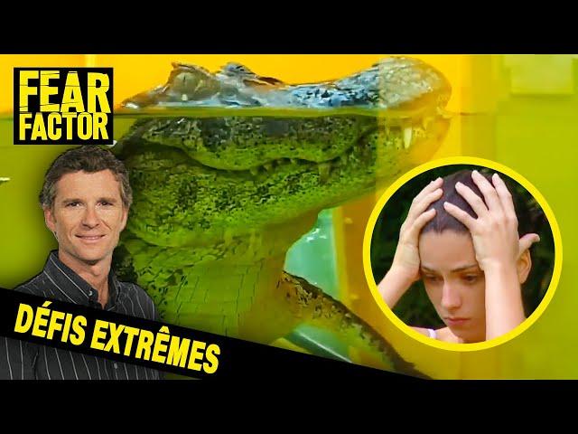  FEAR FACTOR : Plonger dans un bassin d'alligators | EPISODE 5 COMPLET | Denis Brogniart