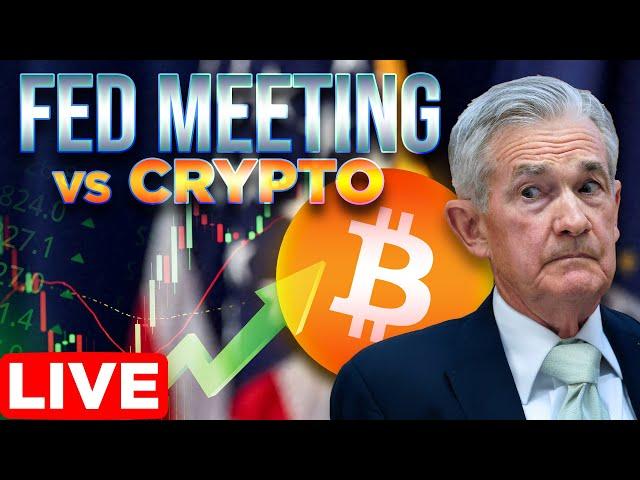 Fed Meeting vs CryptoJerome Powell LIVE