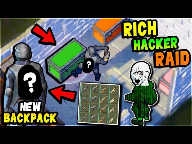 RAIDING A RICH HACKER'S BASE (New Best Backpack) - Last Day on Earth Survival