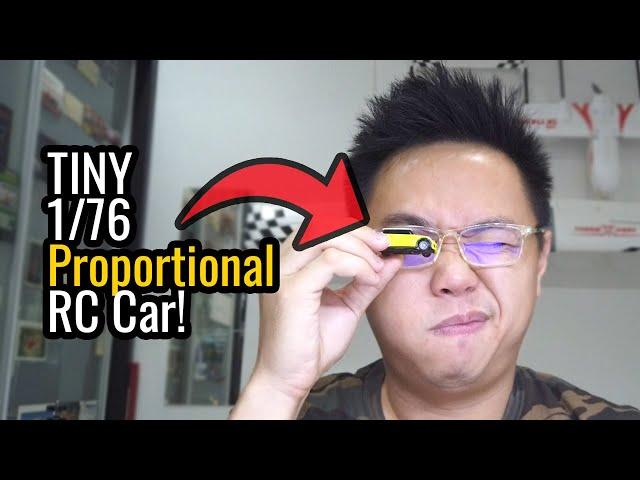 Turbo Racing 1/76 Tiny RC Car with Proportional Control!