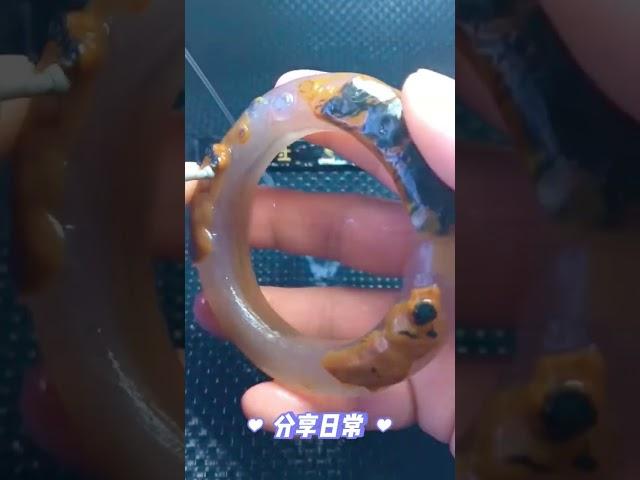吉祥如意相守一生#手艺人 #翡翠 #翡翠直播 #翡翠手镯 #天然翡翠 #翡翠定制 #台灣翡翠 #玉 #jadeite #手镯 #翡翠挂件