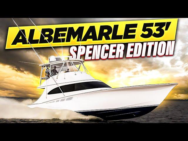 Albemarle 53 Spencer Walk-Through!! (Is it the Best Semi-Custom Sport Fishing Yacht Ever Built??)