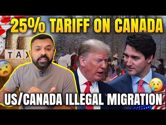 "Via Canada, Illegal Immigrants Entering the USA: What's Happening?" | Tamil Dude