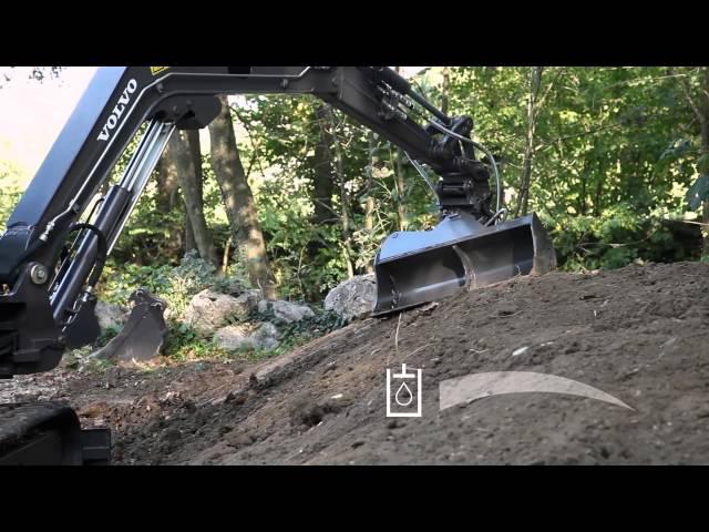 Volvo D-series compact excavators: versatile and strong