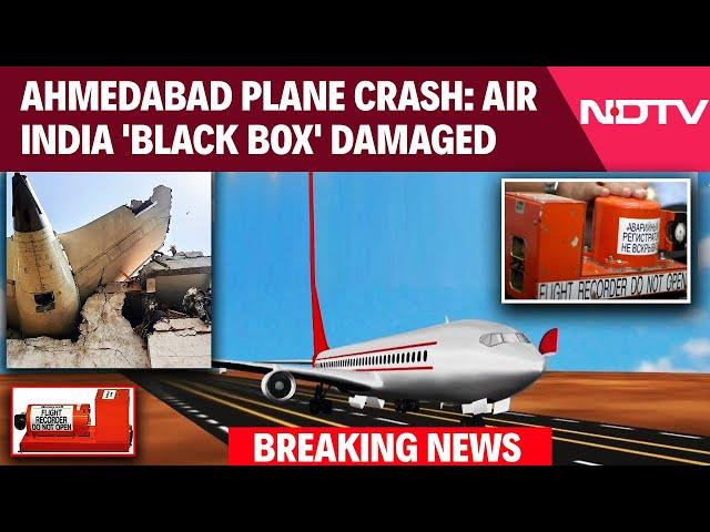 Air India Plane Crash Updates | Air India 'Black Box' Damaged, May Have To Be Sent Abroad: Sources