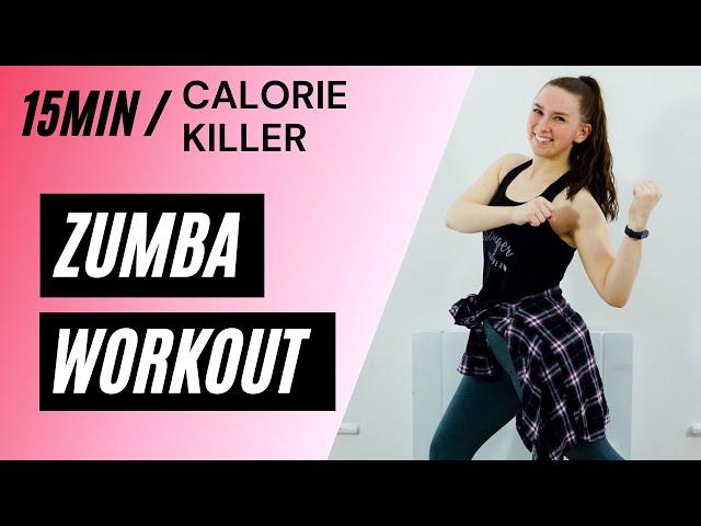 15min FUN ZUMBA CARDIO DANCE WORKOUT || Calorie Killer || Dance the calories away!