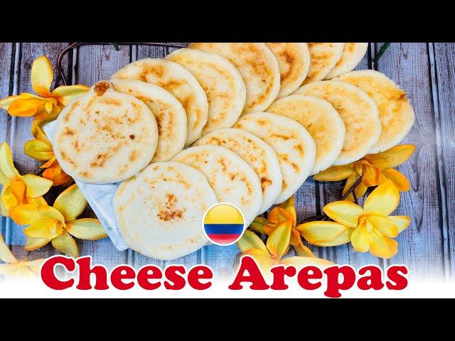 Easy Colombian Cheese Arepas Recipe