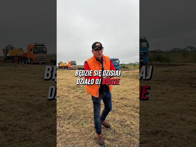 Już jesteśmy w Kleszczowie! Maszyny na miejscu!
