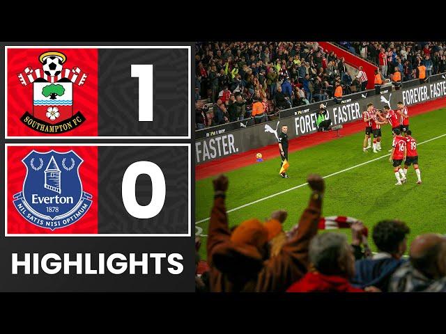 HIGHLIGHTS: Southampton 1-0 Everton | Premier League