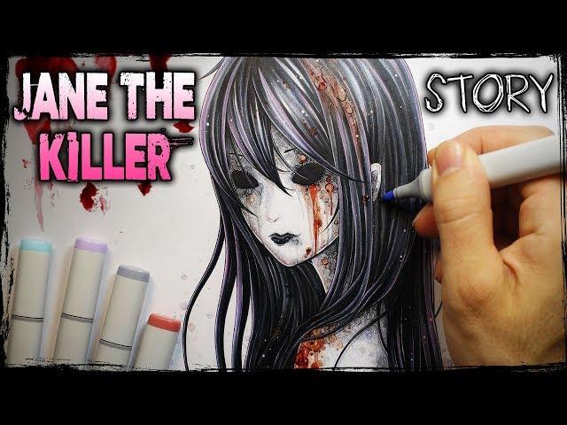 Jane the Killer: STORY - Creepypasta + Drawing (Jane's Letter)