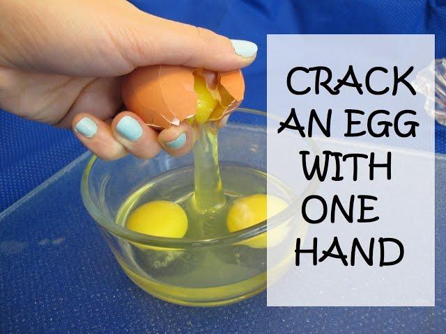 How to Crack an Egg with One Hand | Baking 101 | Sweetwater Cakes