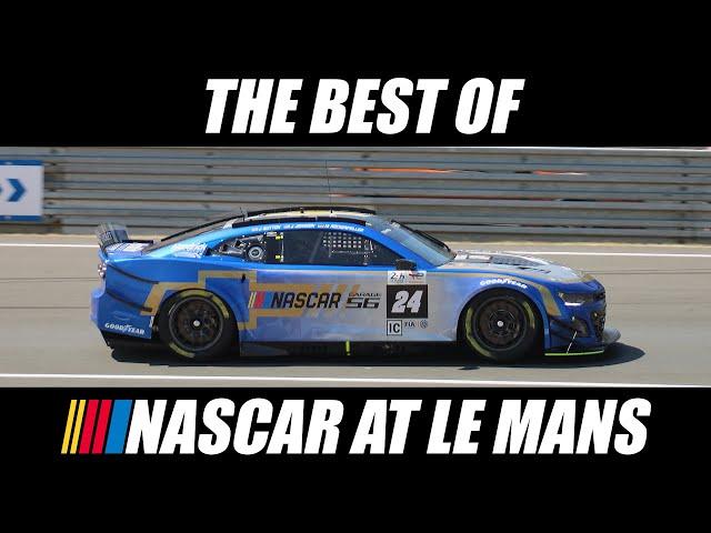 The BEST of NASCAR at Le Mans! Pure Sound & Highlights | Garage56 Camaro ZL1 V8 Stock Car