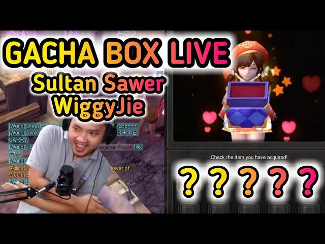 VIEWS RAME SULTAN SAWER WiggyJie SAMPAI JOGET LIVE GACHA BOX - Dragon Nest SEA