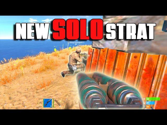 My New FAVORITE SOLO Progression STRATEGY - Rust Console Edition