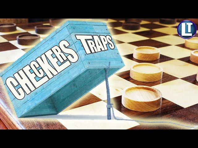 How to Win At CHECKERS / Let's Set Some TRAPS!