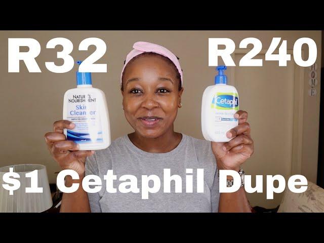 CETAPHIL GENTLE SKIN CLEANSER VS DISCHEM’S IN-HOUSE BRAND CLEANSER| SOUTH AFRICAN YOUTUBER