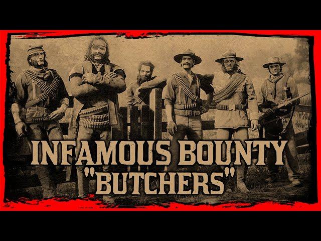 Red Dead Online: Infamous Bounty - The Butchers of Benedict Pass