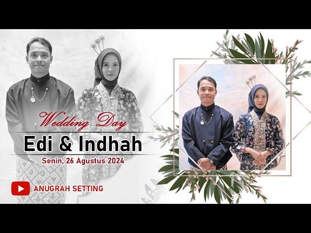 LIVE Resepsi Wedding Edi dan Indah SESI 2