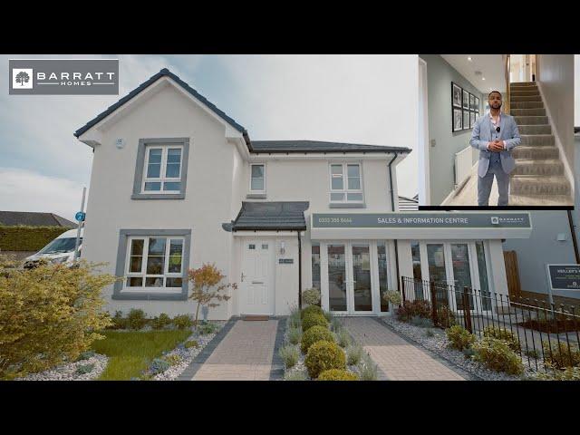 Touring a BEAUTIFUL 4 Bed Detached New Build Home | Barratt Homes The Dean