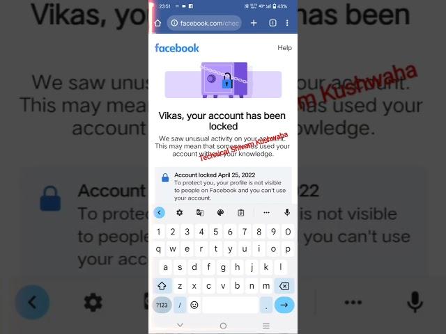 lock Account Fake Get Started Problem Solved Direct Unlock Successful Done 