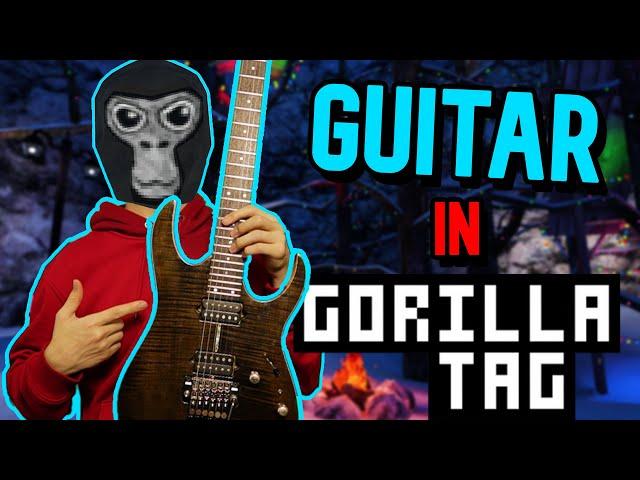 BEDAZZLING People with my GUITAR in GORILLA TAG!