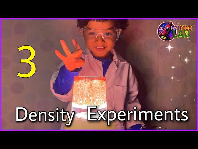 Science Experiments for Kids : Amazing DENSITY Experiment