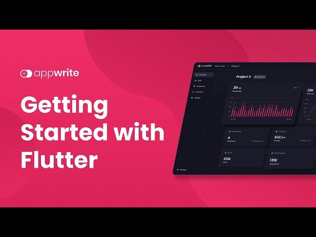 Appwrite Getting Started with Flutter