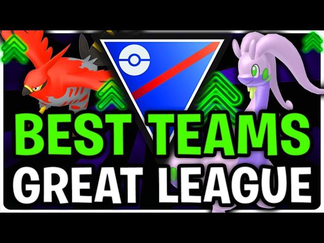 IT'S BACK! The *BEST* 10 TEAMS for the OPEN GREAT LEAGUE in POKEMON GO  | GO BATTLE LEAGUE