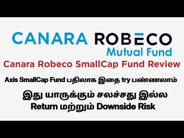 Canara Robeco Smallcap Fund #smallcapfunds #nifty #mutualfunds @YourMutualFunds@TamilShare