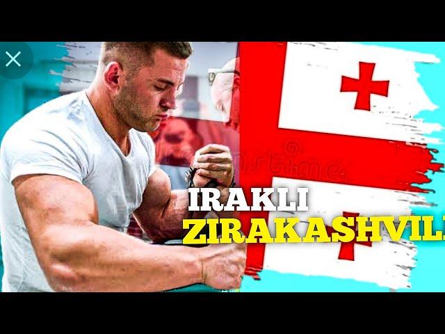 IRAKLI ZIRAKASHVILI | Training + Motivation | matches | arm wrestling world championship