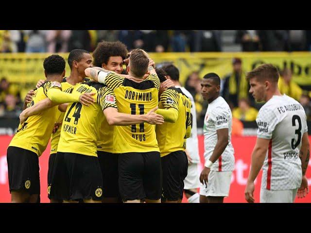 Dortmund 2:1 Augsburg | Bundeliga Germany | All goals and highlights | 02.10.2021