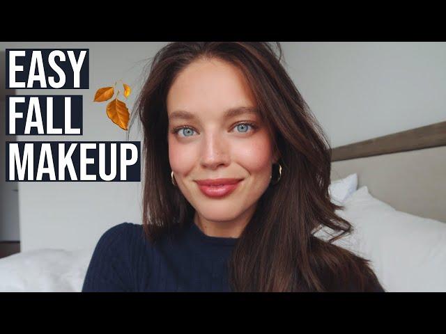 Everyday Natural Fall Makeup Tutorial | Easy, Glowing Makeup |  Emily DiDonato