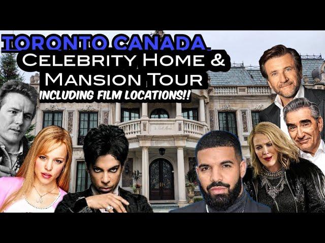 CELEBRITY HOMES & MANSION TOUR  Toronto Canada | Drake's House, Prince, Filming Locations