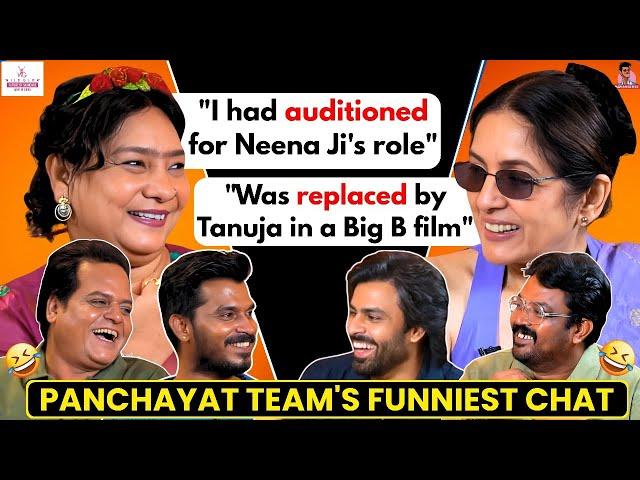 Panchayat 4 Cast’s FUNNIEST INTERVIEW | Neena Gupta on being replaced in Big B film | Jitendra K