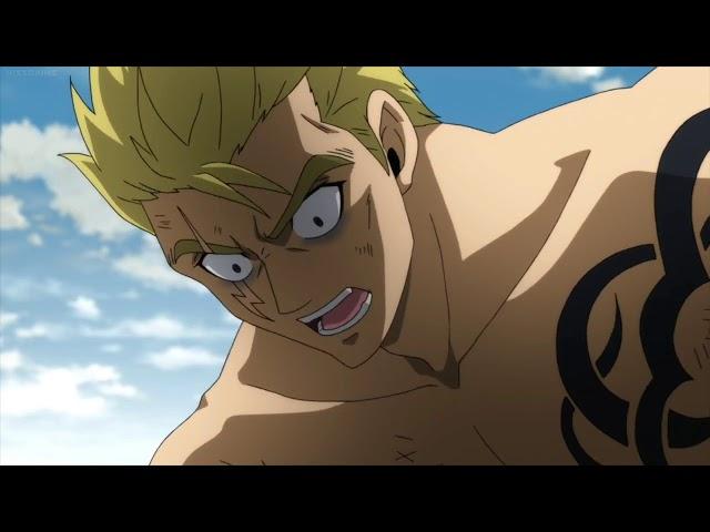 Laxus VS Wall Full Fight Dubbed, Fairy Tail