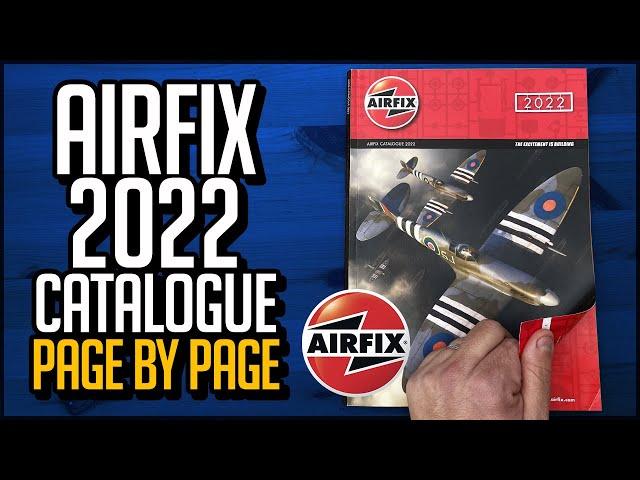 Airfix 2022 Catalogue Page by Page (New Range Model Catalog)