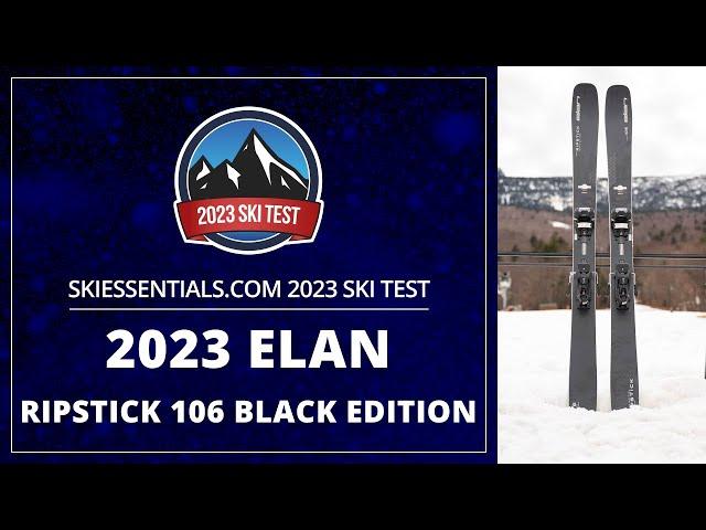 2023 Elan Ripstick 106 Black Edition - SkiEssentials.com Ski Test