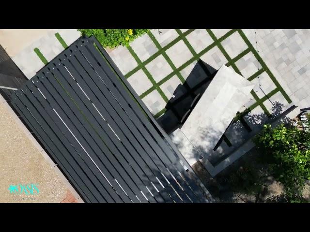 Modern Cantilever Cabanas installed in Phoenix, Arizona by Oasis Patio Cover.