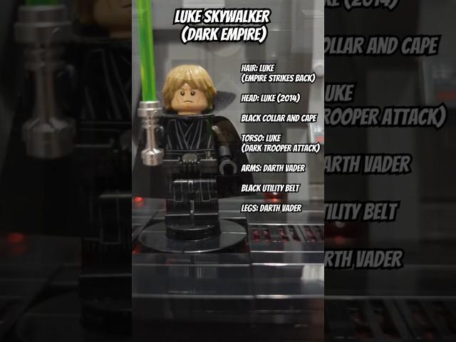 Luke Skywalker (Dark Empire) Custom LEGO Minifigure #legostarwars #customminifigure