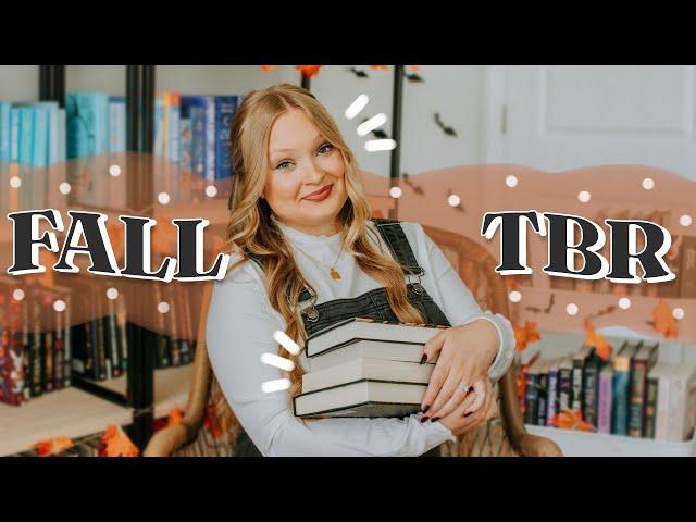 MY FALL TBR \\ autumnal books & spooky recommendations  gothic fantasy, romance, horror & more!