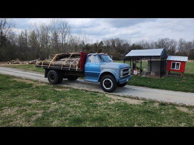 Firewood in the Field Episode 2: Log Hauling Truck