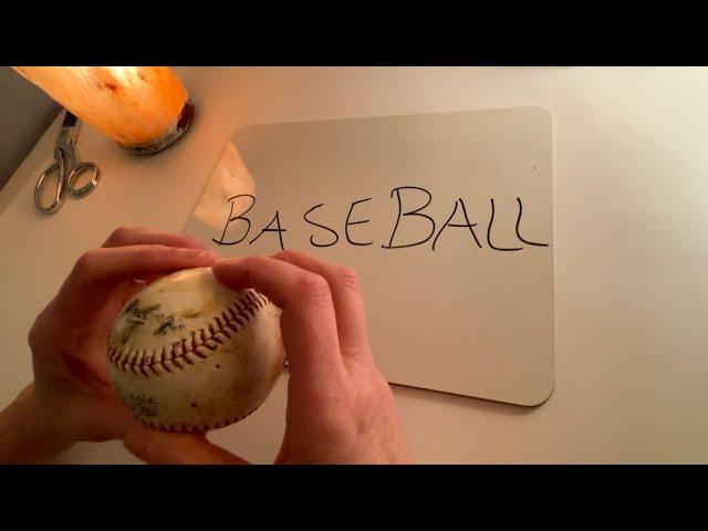 Trying to Understand and then Explain MLB Baseball Basics ~ ASMR Soft Spoken