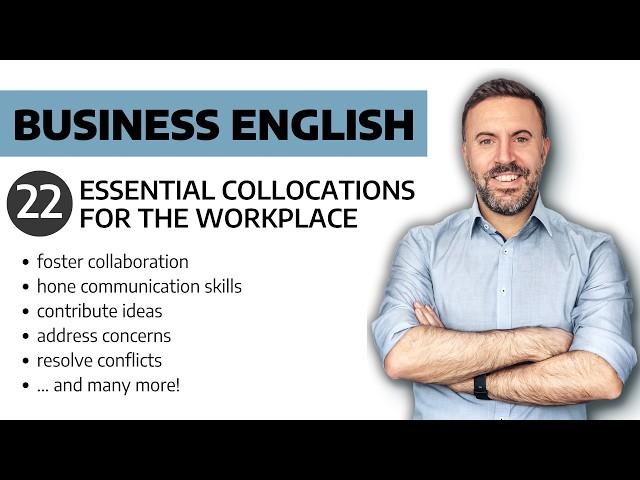 22 Essential English Collocations for Business Communication