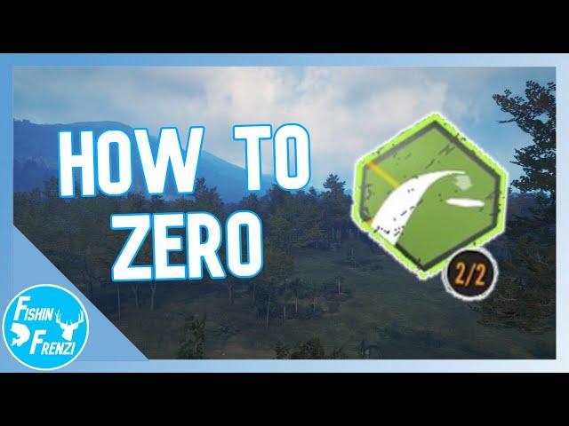 How To Zero Your Guns! | theHunter - Call of the Wild